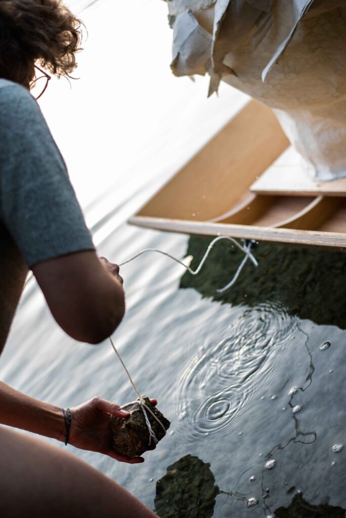 Light&Paper – Skulpturen auf dem Almsee